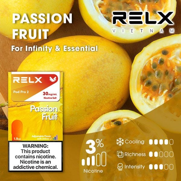 relx煙彈百香果口味