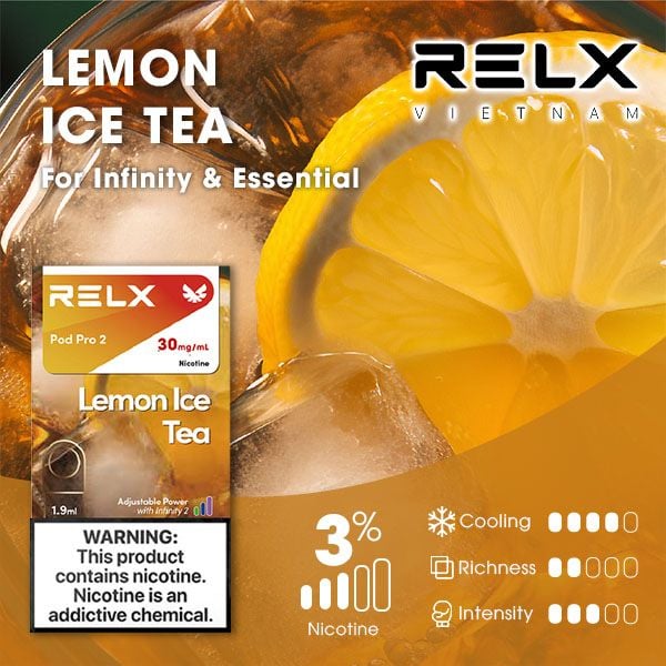 relx悅刻煙彈檸檬紅茶口味