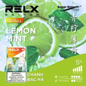 relx煙彈青檸薄荷口味