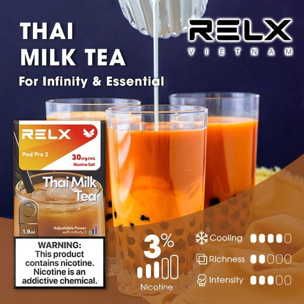 relx煙彈泰式奶茶口味