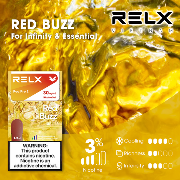 relx煙彈紅牛口味