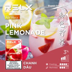 relx煙彈粉紅檸檬水口味