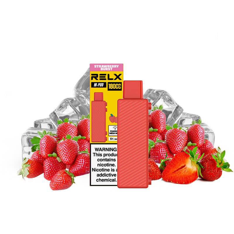 relx樂高電子煙草莓口味