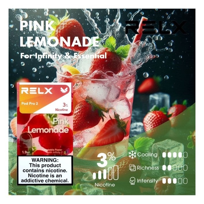 relx煙彈粉紅檸檬水口味